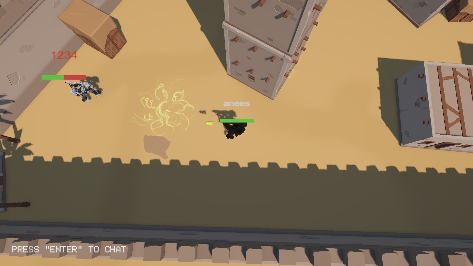 Original combat screenshot