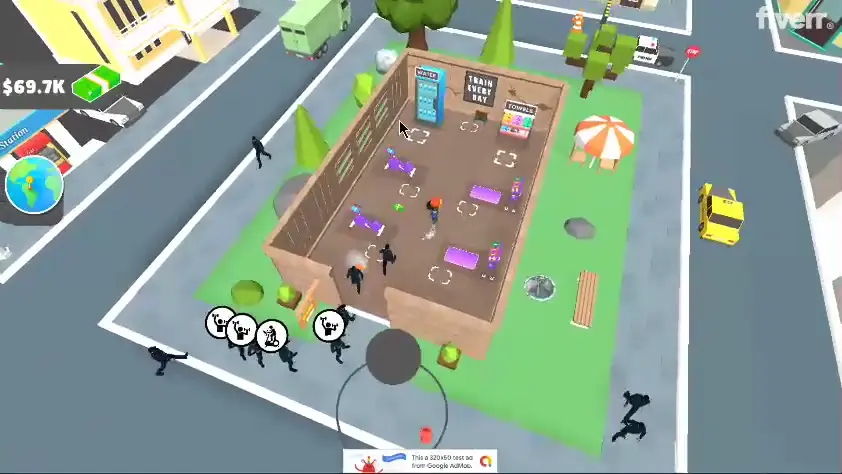 Facility overview — recording at 8 seconds