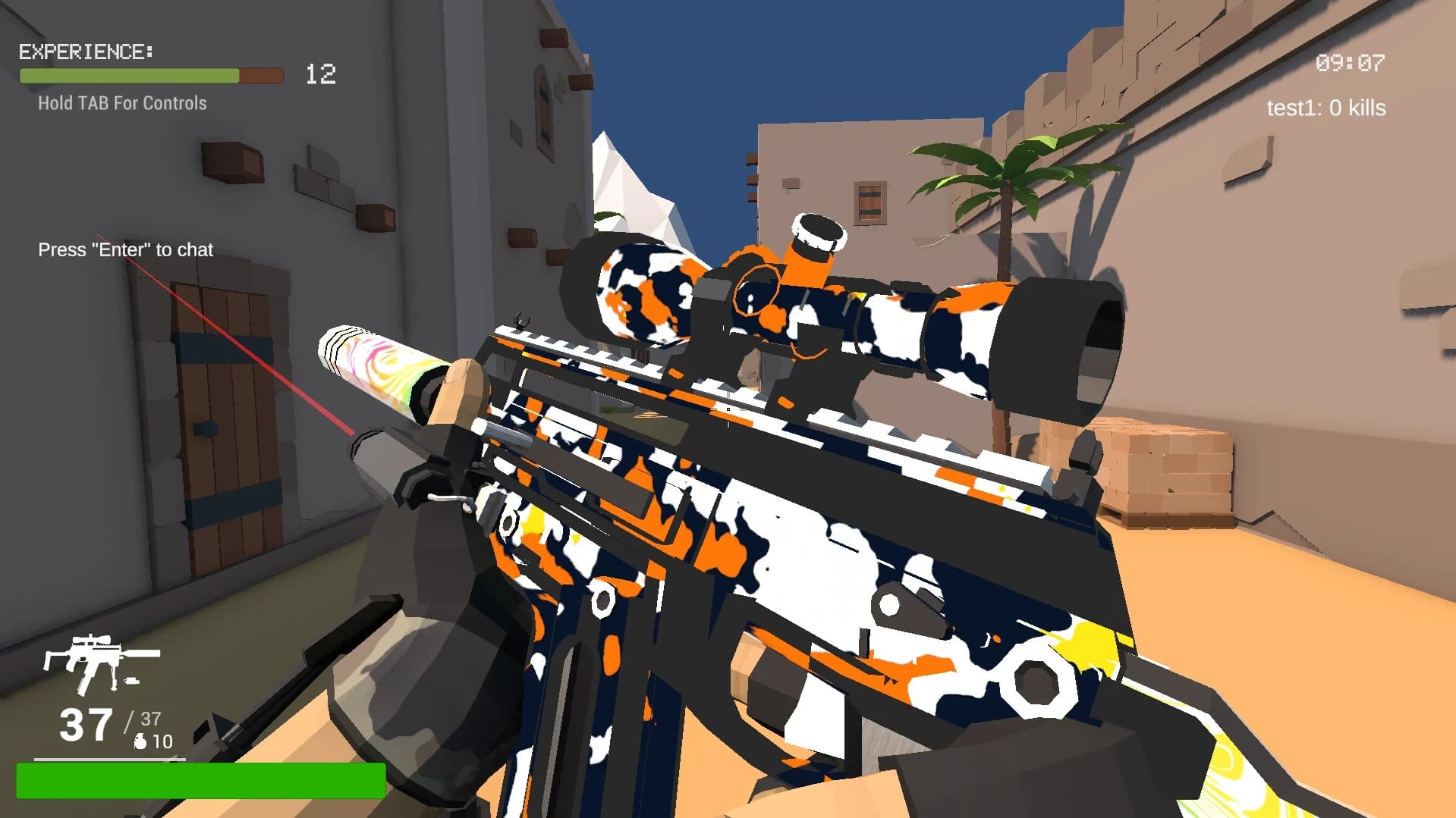 First-person gameplay