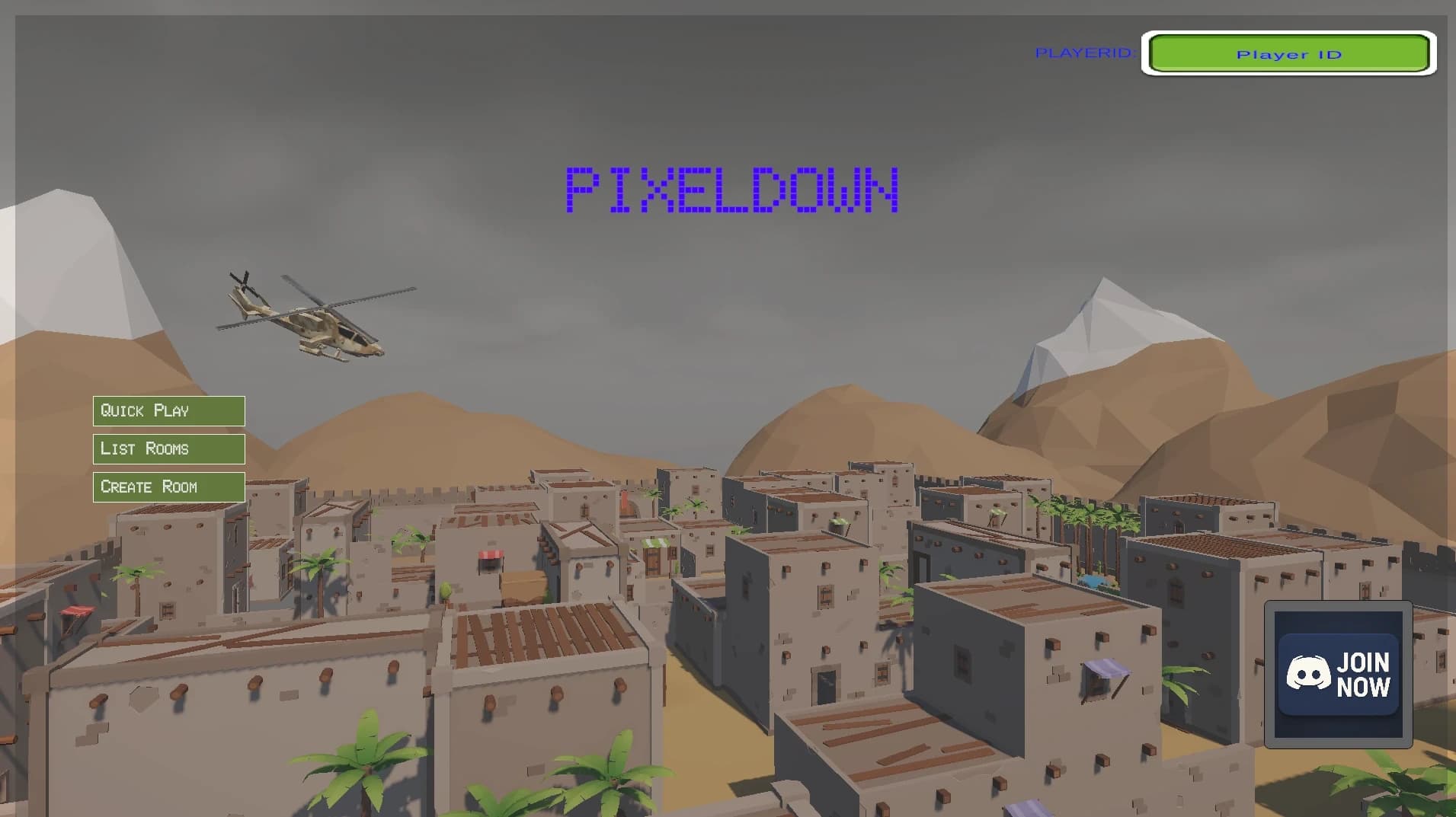 Multiplayer lobby and room selection