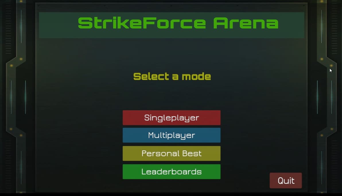 Game mode selection